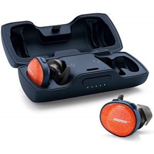 Навушники вкладиші бездротові TWS Bose SoundSport Free Wireless Headphones Orange/Blue (774373-0030)