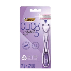 Картридж для станка жіночого BIC Miss Soleil Click 5 з 2 змінними картриджами (3086123680227)