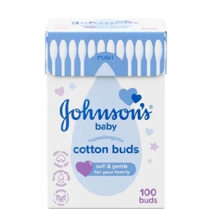 Вушні палички дитячі Johnson’s Baby Cotton Buds 100 шт. (3574661440460) купити