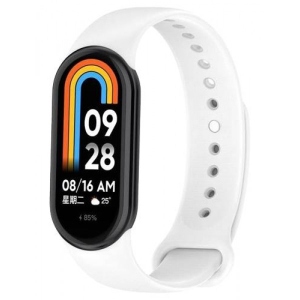 Ремінець для фітнес-браслету BeCover for Xiaomi Mi Smart Band 8 White (709398)