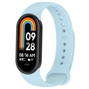Ремінець для фітнес-браслету BeCover for Xiaomi Mi Smart Band 8 Light Blue (709400)