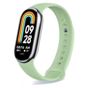 Ремінець для фітнес-браслету BeCover for Xiaomi Mi Smart Band 8 Light Green (709404)