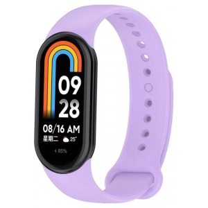 Ремінець для фітнес-браслету BeCover for Xiaomi Mi Smart Band 8 Light Purple (709405)