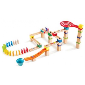 Дерев'яний конструктор Hape Marble Run Гоночна траса 81 ел. (E1101)