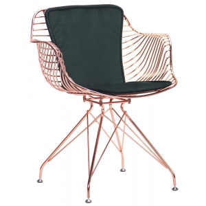 Стілець кухоний AMF Ibis Rose Gold Emerald