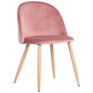 Стілець кухоний AMF Sherry Beech/Pink Velvet
