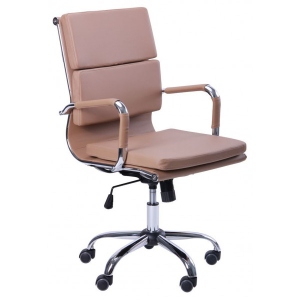 Крісло офісне AMF Slim FX LB (XH-630B) Бежевий (512075) порівняти ціни