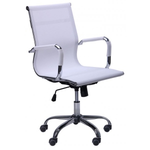 Крісло офісне AMF Slim Net LB (XH-633B) Білий (512070)