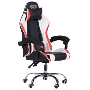 Крісло для геймерів AMF VR Racer Dexter Arcee чорний/червоний