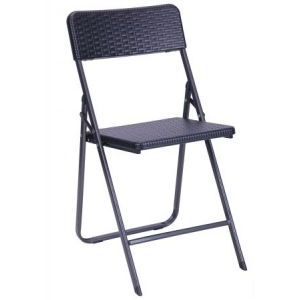Складаний стілець AMF Морган YC-042 пластик Rattan Black