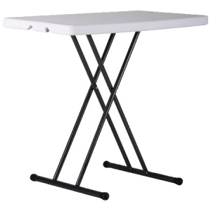 Стіл пластиковий AMF Грув 76x50x42.5-70 пластик белый