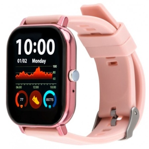 Смарт-годинник AMICO GO FUN Pulseoximeter and Tonometer Pink