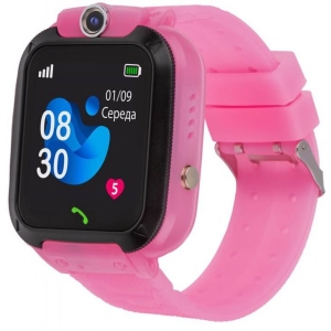 Дитячий годинник AmiGo GO007 FLEXI GPS Pink