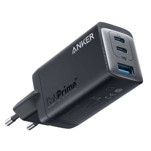 Мережевий зарядний пристрій Anker PowerPort 735 GaNPrime - 65W 2xPD & 1xPIQ PPS/DPDS (A2668311) порівняти ціни