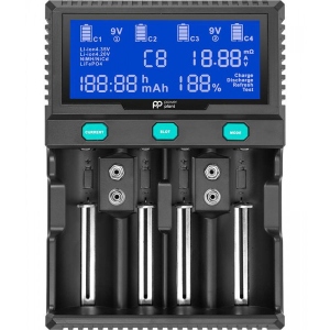 З/пристрій для акумуляторів AA/AAA PowerPlant для AA, AAA PP-A4 (AA620173)