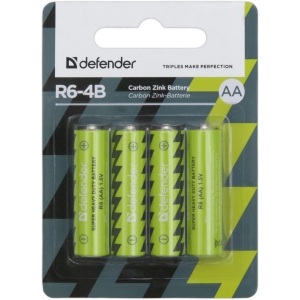 Батарейка тип AA Defender LR6 4 шт. (56112_12)