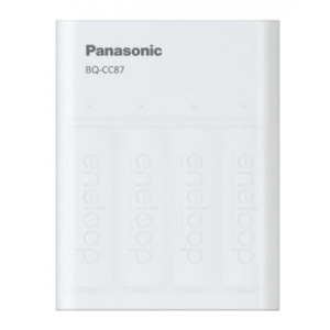 З/пристрій для акумуляторів AA/AAA Panasonic USB in/out з функцією Power Bank (BQ-CC87USB)