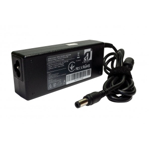 Зарядний пристрій для ноутбука 1stCharger Toshiba 90W 15V 6A 6.3x3.0 силовий кабель (AC1STTO90WA)