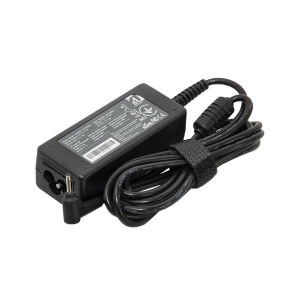 Зарядний пристрій для ноутбука 1stCharger Asus 40W 19V 2.1A 2.5x0.7 силовий кабель (AC1STAS40WC)