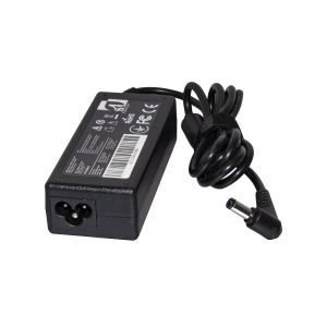 Зарядний пристрій для ноутбука 1stCharger Asus 65W 19V 3.42A 5.5x2.5 силовий кабель (AC1STAS65WB)