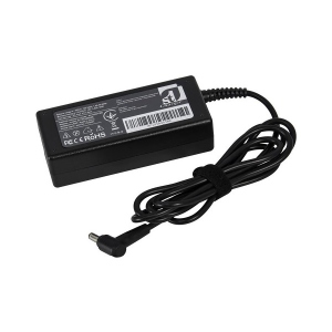 Зарядний пристрій для ноутбука 1stCharger Asus 65W 19V 3.42A 4.5x3.0 силовий кабель (AC1STAS65WE)