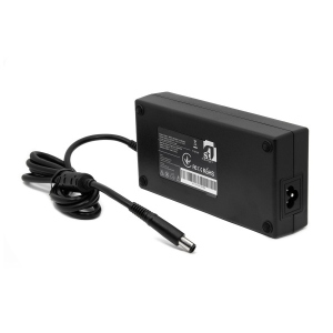 Зарядний пристрій для ноутбука 1stCharger Dell 180W 19.5V 9.23A 7.4x5.0 силовий кабель (AC1STDE180WB)