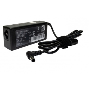 придбати Зарядний пристрій для ноутбука 1stCharger LG 65W 19V3.42A 6.5x4.4 силовий кабель (AC1STLG65WA)