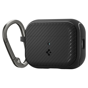 Чохол для навушників Spigen for Apple AirPods Pro 2 Mag Armor (MagFit) Matte Black (ACS05484)