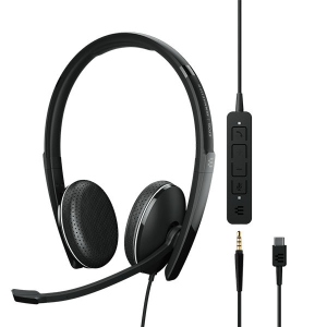 Гарнітура дротова Sennheiser ADAPT 165 USB-C II (1000920)