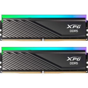 Память DDR ADATA PG Lancer Blade RGB Black DDR5 6000MHz 48GB Kit 2x24GB (AX5U6000C3024G-DTLABRBK)