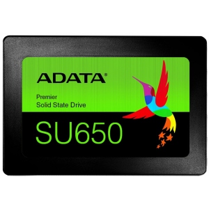 SSD-накопичувач внутрішній ADATA Ultimate SU650 120GB 2.5" SATA 3.0 3D NAND TLC (ASU650SS-120GT-R)