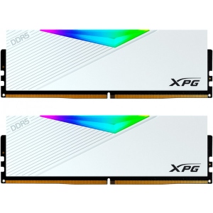 Память DDR ADATA XPG Lancer RGB White DDR5 5600MHz 32GB Kit 2x16GB (AX5U5600C3616G-DCLARWH)