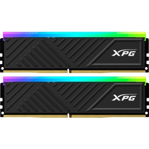 Память DDR ADATA XPG Spectrix D35G RGB Black DDR4 3600MHz 32GB Kit 2x16GB (AX4U360016G18I-DTBKD35G)