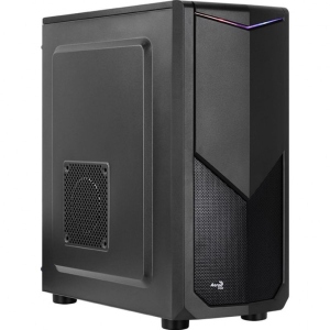 Корпус AEROCOOL Tomahawk-S-BK-v4 LED Black без БП