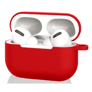 Чохол для навушників MakeFuture Apple AirPods Pro Silicone Red (MCL-AAPRD) порівняти ціни