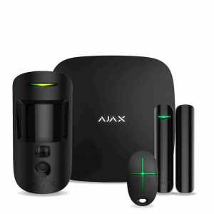 Стартовий набір для управління приладами Ajax StarterKit Cam Plus чорний (000019876)
