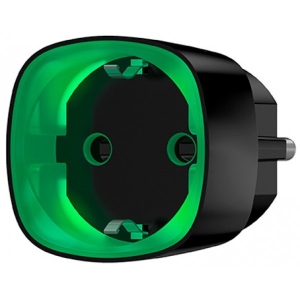 Розумна розетка Ajax Socket Black Jeweller, 230V, 11А, 2.5 кВт
