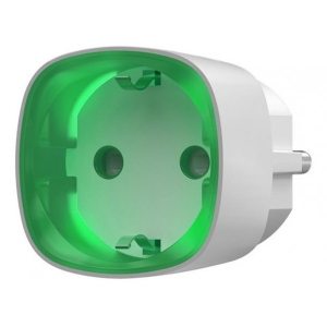 Розумна розетка Ajax Socket White Jeweller, 230V, 11А, 2.5 кВт купити
