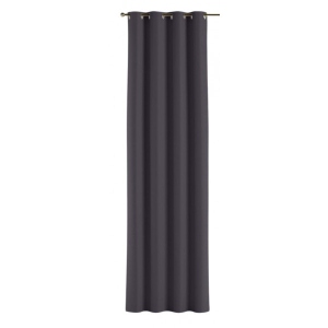 Портьєра Decorator Штора на люверсах VELOUR 200х258 корич.