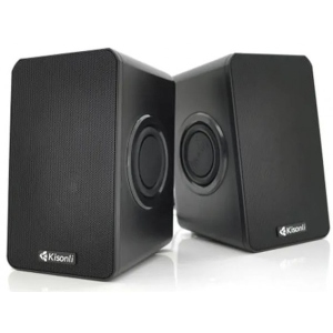 Комп'ютерна акустика звичайна 2.0 Kisonli T-013/23419 Black