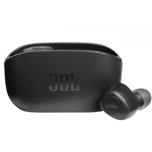 Навушники вкладиші бездротові TWS JBL Vibe 100 Black (JBLV100TWSBLKEU)