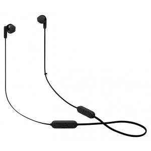 Навушники вкладиші бездротові JBL T215BT Black (JBLT215BTBLK)