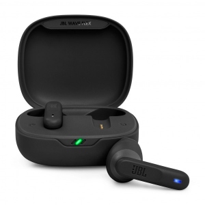 Навушники вкладиші бездротові TWS JBL Wave Flex Black (JBLWFLEXBLK)