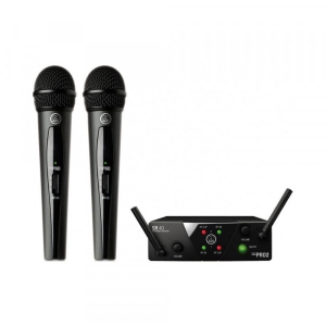 Мікрофон вокальний бездротовий AKG WMS40 Dual Mini Vocal Set Band-ISM2 (3350H00010)