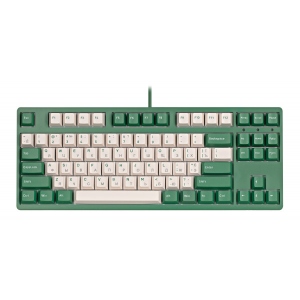 Клавіатура дротова ігрова Akko 3087 Matcha Red Bean Cherry MX Brown Green (A3087_MA_CBR)