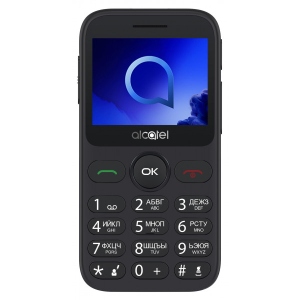 Мобільний телефон Alcatel 2019G Single Sim Black/Metallic Gray