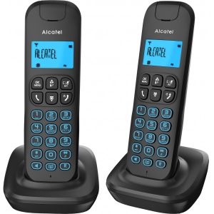 Телефон бездротовий Alcatel E192 Duo RU BLK Black (ATL1418972)