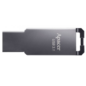 Флеш USB Apacer AH360 64GB USB 3.1 Metal Black (AP64GAH360A-1)