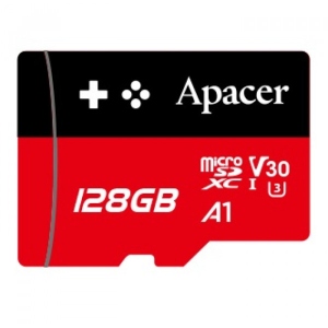 Карта пам'яті Apacer microSDXC 128GB UHS-I/U3 Class 10 (AP128GMCSX10U7-RAGC)