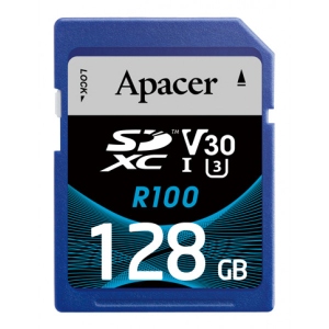 Карта пам'яті Apacer SDXC 128GB UHS-I/U3 Class 10 (AP128GSDXC10U7-R)